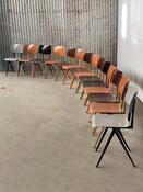 12x Galvanitas s16 chairs - Dutch design - 2000s