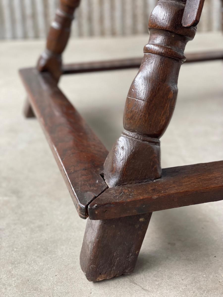 18th century oak table Spain