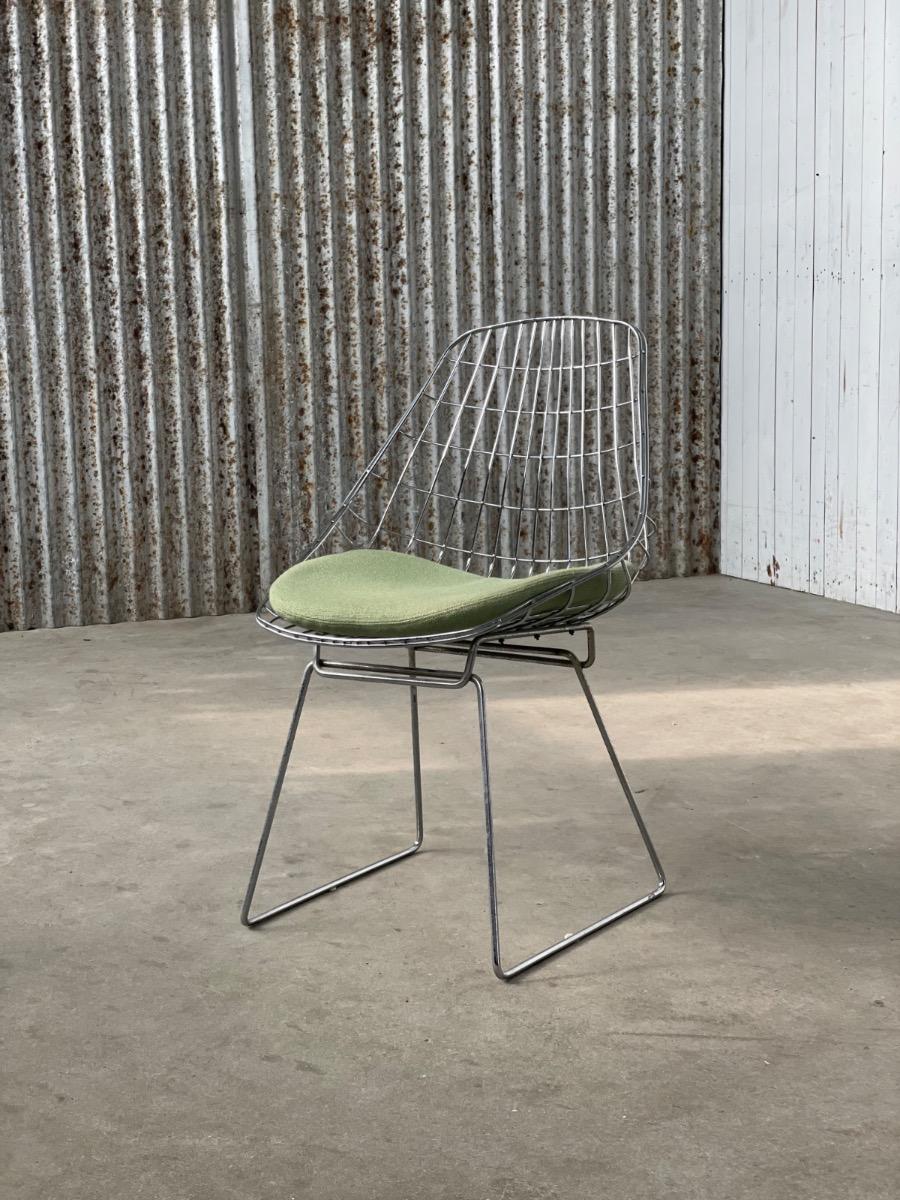 Cees Braakman SM05 Wire chair Pastoe 1950s