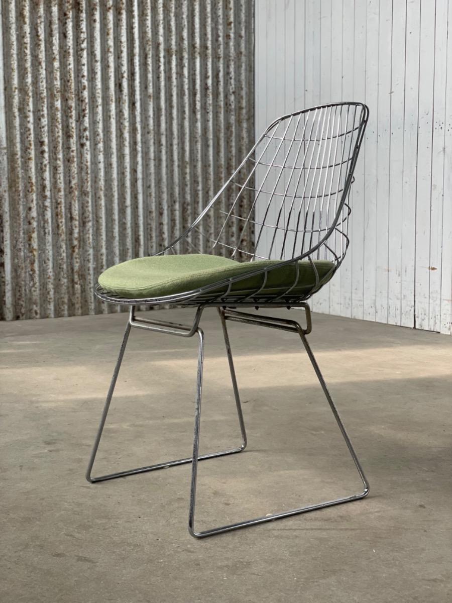 Cees Braakman SM05 Wire chair Pastoe 1950s