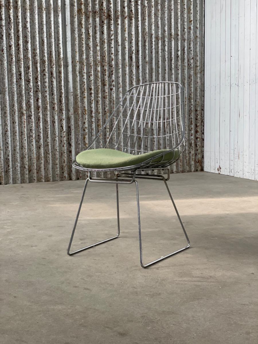 Cees Braakman SM05 Wire chair Pastoe 1950s