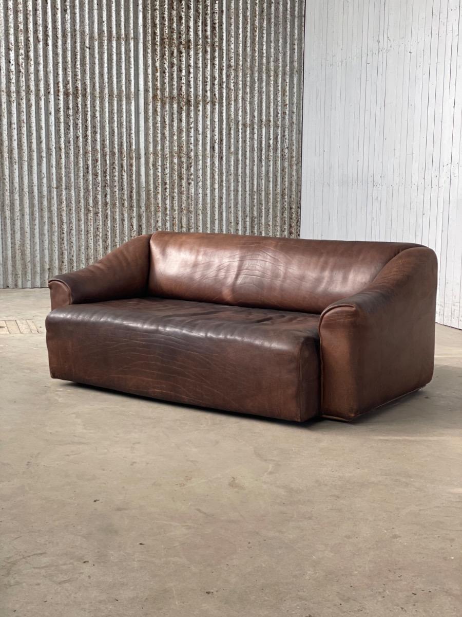 De Sede DS-47 Switzerland 3 seater sofa, 1970s