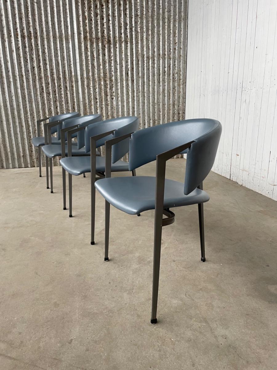 Leather Dining Chairs vintage, Castelijn Nederland