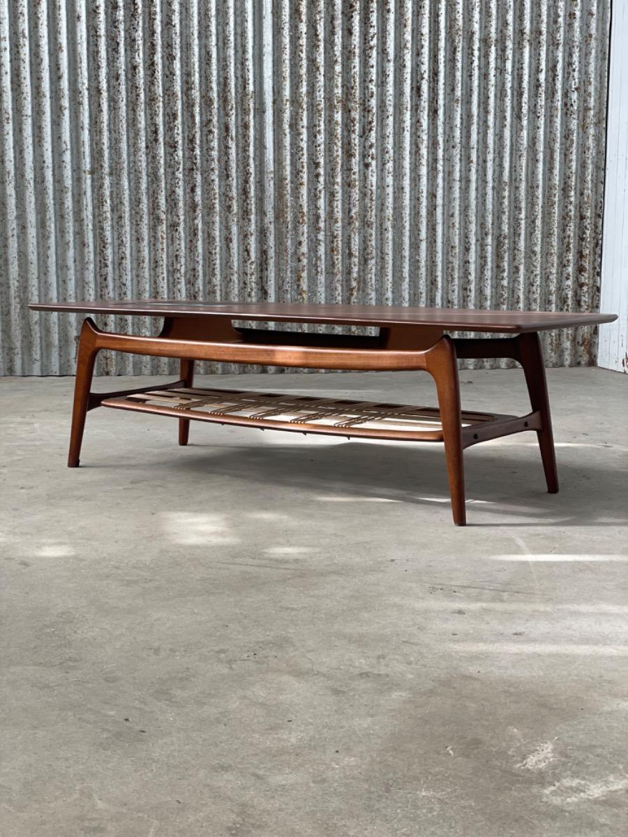 Louis van Teeffelen Coffeetable for WéBé, Holland 1950s