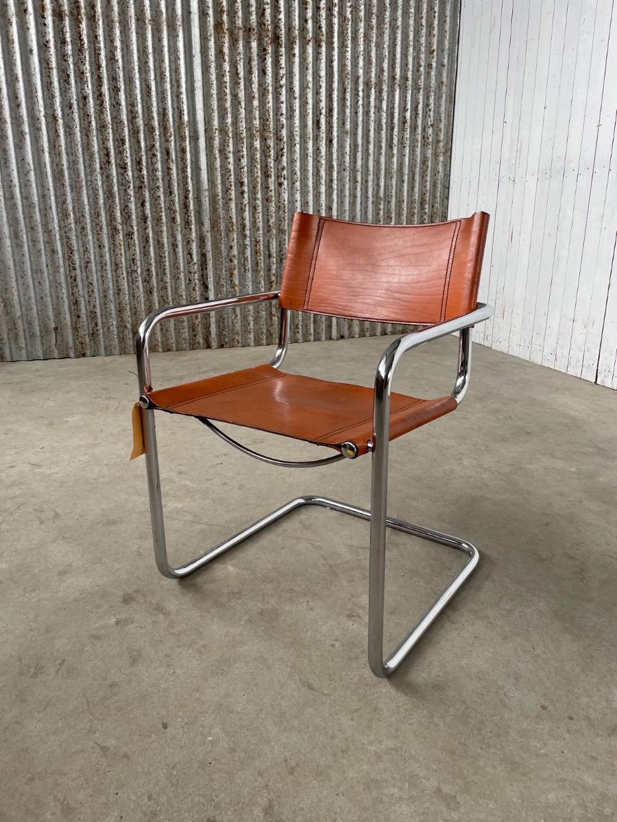 Set Vintage armchairs - MG5/Mart stam/Marcel breuer - 1970s