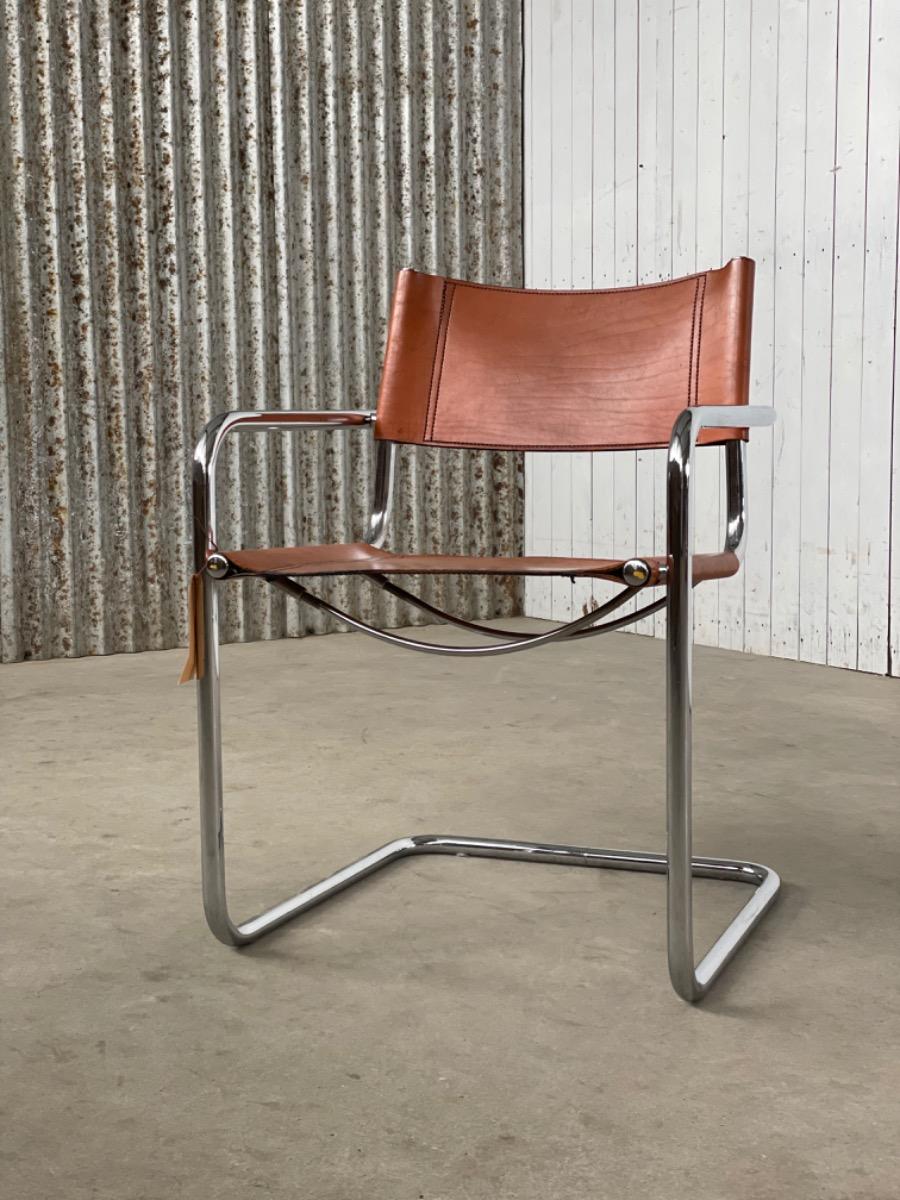 Set Vintage armchairs - MG5/Mart stam/Marcel breuer - 1970s