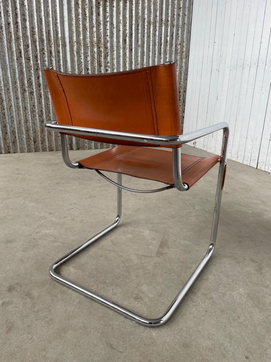 Set Vintage armchairs - MG5/Mart stam/Marcel breuer - 1970s