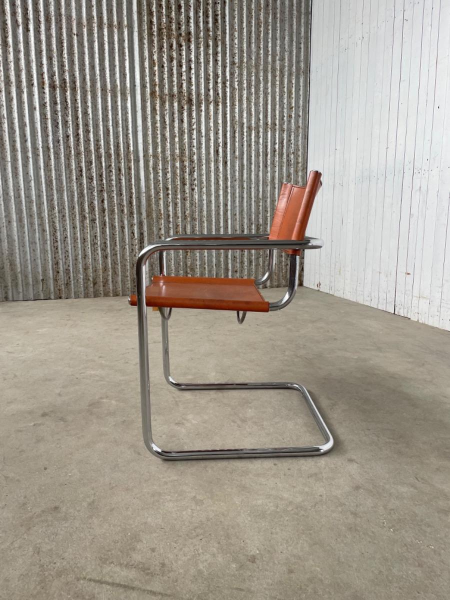 Set Vintage armchairs - MG5/Mart stam/Marcel breuer - 1970s