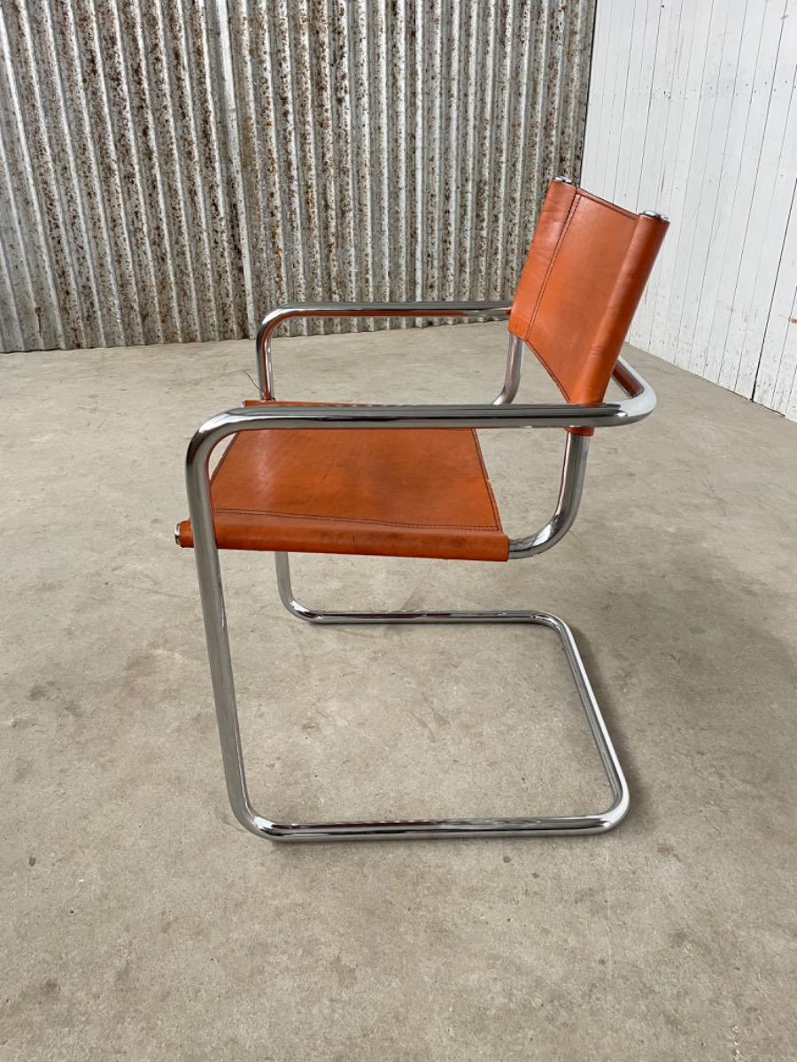 Set Vintage armchairs - MG5/Mart stam/Marcel breuer - 1970s