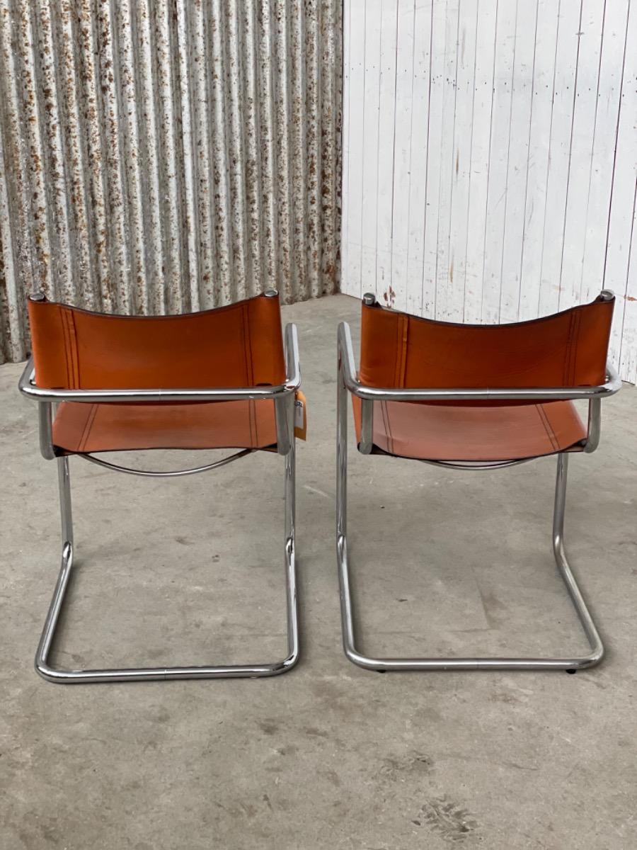 Set Vintage armchairs - MG5/Mart stam/Marcel breuer - 1970s