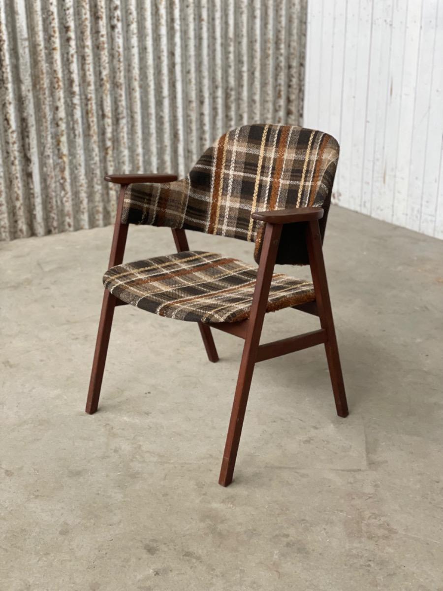 Vintage armchair teakwood 1960s