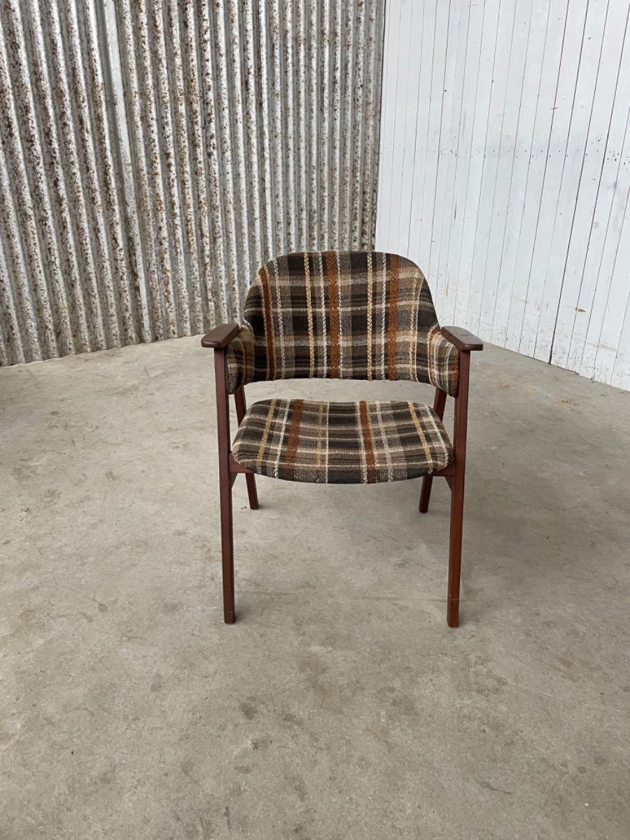 Vintage armchair teakwood 1960s