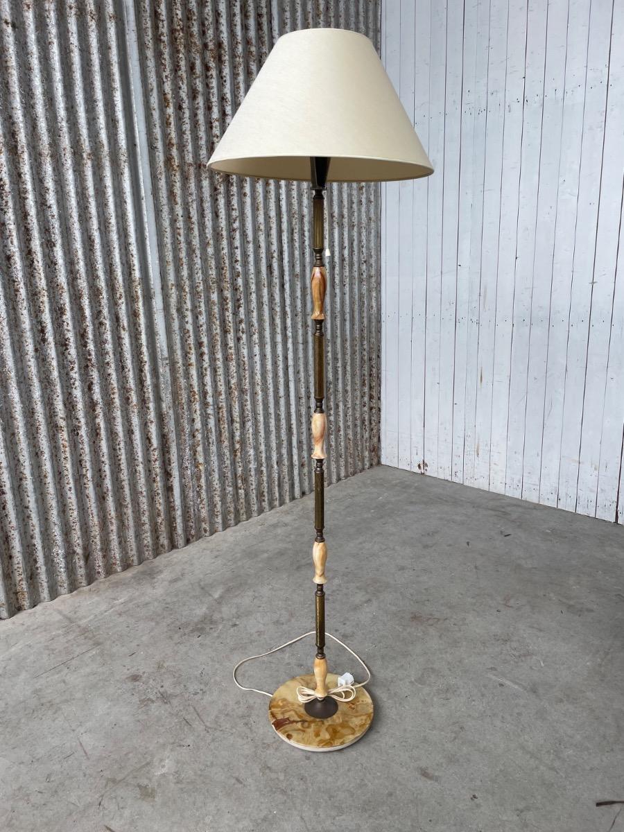 Vintage floorlamp 1970 onyx 