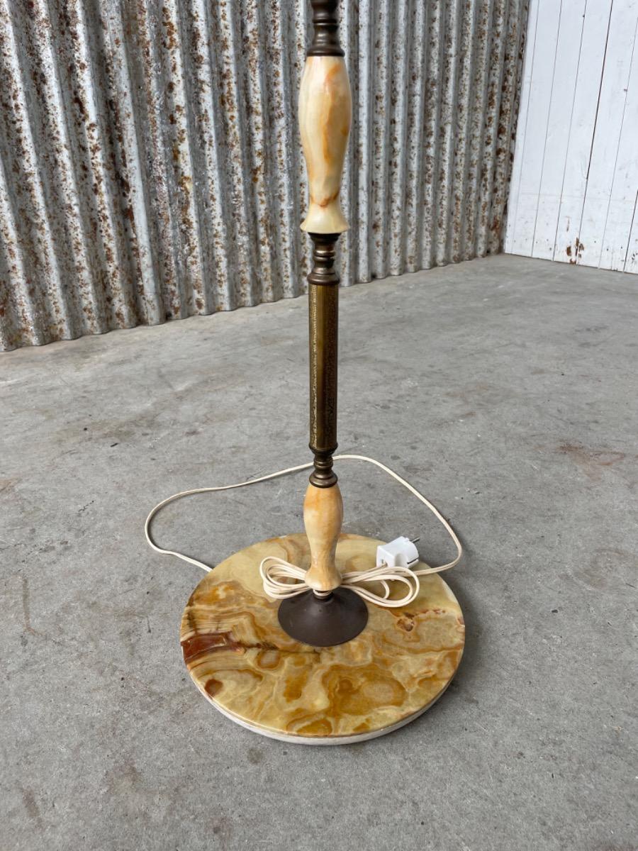 Vintage floorlamp 1970 onyx 