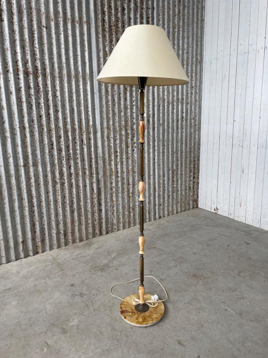 Vintage floorlamp 1970 onyx 