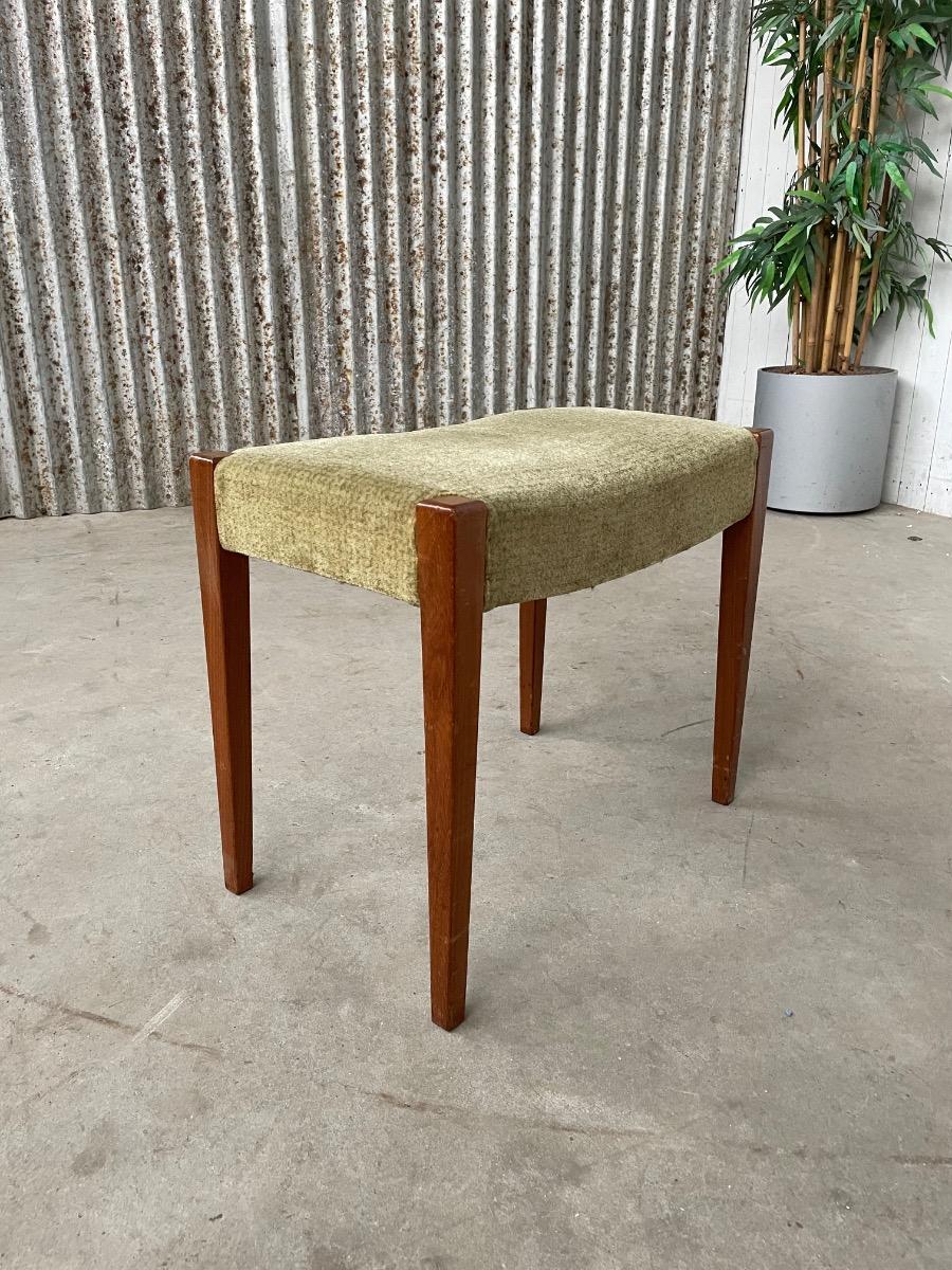 Vintage stool design Scandinavian 1960s